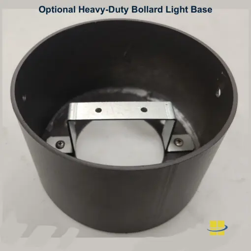 Optional Heavy-Duty Bollard Light Base