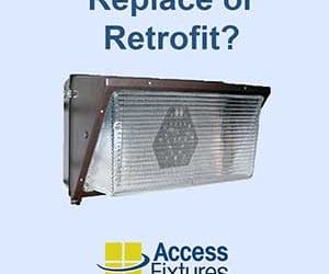 replace or retrofit wall packs