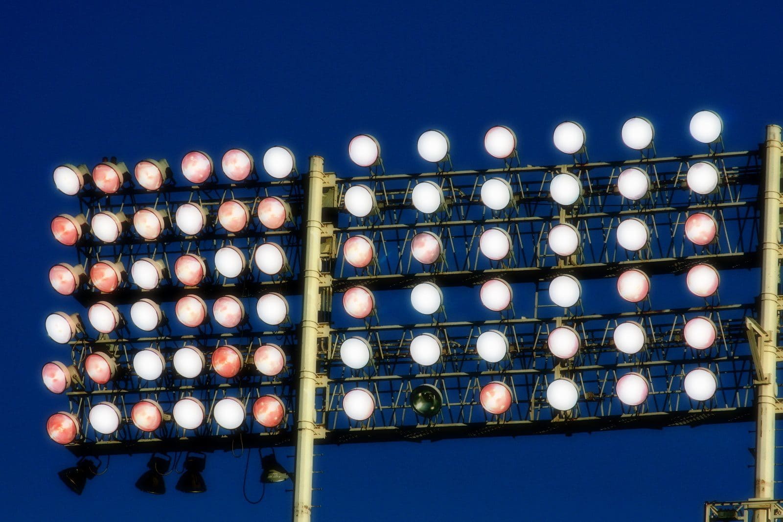 PSMH Sports Lighters Replace Halogen Lights for Community Baseball Field