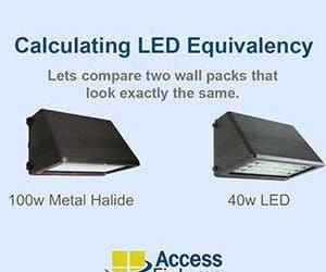  LED all packs equivalents