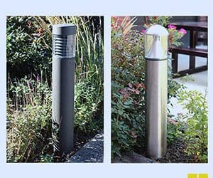 bollard spacing