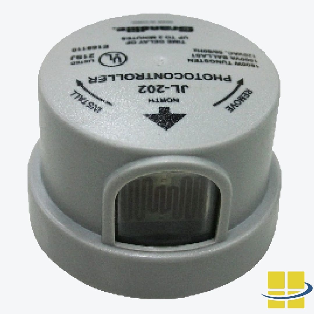 A Button LED Photocell Used with Many Bollard Lights