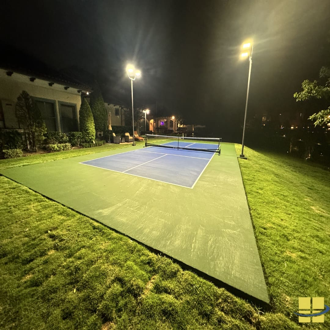 Pickleball Court With Lights in Texas – LED Lighting Pickleball Courts
